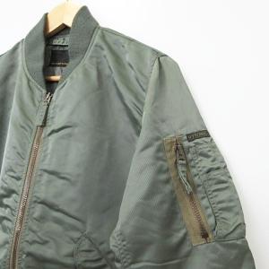 HYSTERIC GLAMOUR MA-1 フライトジャケット バックロゴ 刺繍 ブルゾン M カーキ