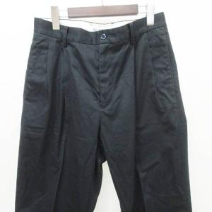WACKO MARIA 美品 トラウザー パンツ チノパン ボトム ジップフライ 日本製 Mサイズ 濃紺 ダークネイビー AA