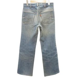 Levi's 80s 42タロン ライナー オレンジタブ デニム パンツ USED加工 USA製 31 ブルー