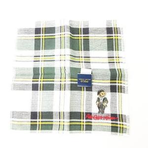 POLO RALPH LAUREN 美品 タグ付き 3枚セット チェック ハンカチ ハンドタオル コットン マルチカラー