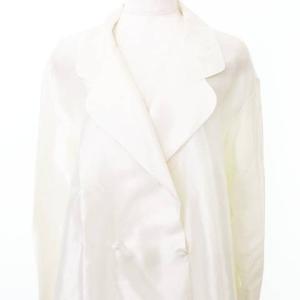 CELINE ワントーン コート 42 アイボリー