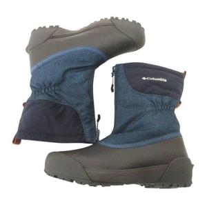 Columbia 美品 スノーブーツ チャケイピア YU7325-472 オムニヒート コーデュラナイロン 25cm 青 ブルー