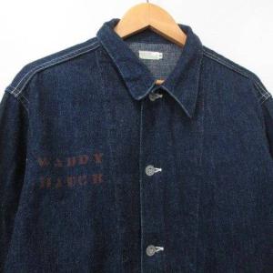 WAREHOUSE DD U.S.ARMY デニム カバーオール 40 インディゴ