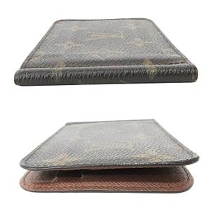 LOUIS VUITTON モノグラム ポルトフォイユ パンス M66543 マネークリップ ブラウン