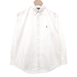 RALPH LAUREN ポロ 国内正規 2点 ボタンダウン シャツ ニット セーター 長袖 セット まとめ ホース刺繍 L 39-82 グリーン 白