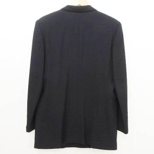 Aquascutum スーツ セットアップ ダブル ジャケット スカート セレモニー 金ボタン 13 XL 紺 ネイビー