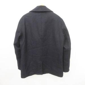 Schott ×STUSSY ダブルライダース風 Ｐコート 3122048 XL ネイビー