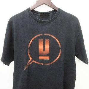 UNDERCOVER 2000ss Tシャツ 半袖 プリント ワンポイント トップス Mサイズ 黒 ブラック チャコール