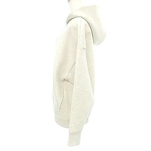 JOURNAL STANDARD relume 美品 24ss フーディーブルゾン ジップ パーカー F フリー 霜降り グレー オフホワイト A0318