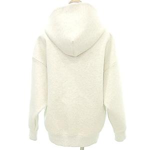 JOURNAL STANDARD relume 美品 24ss フーディーブルゾン ジップ パーカー F フリー 霜降り グレー オフホワイト A0318