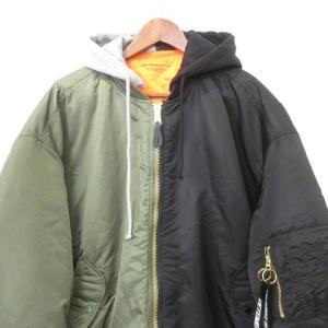 VETEMENTS ×Alpha Industries  22AW スプリット ボンバージャケット リバーシブル