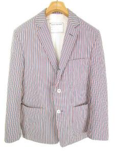 トムブラウン テーラード ジャケット ブレザー ストライプ ネイビー