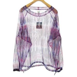 GL795 20SS Bush Crew Neck Shirt Poly Lightweight Mesh メッシュ カットソー