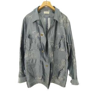 BED J.W. FORD 20AW ジャカードシャツジャケット ブルゾン サックス