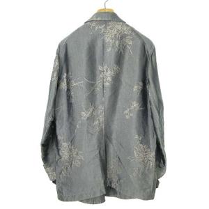 BED J.W. FORD 20AW ジャカードシャツジャケット ブルゾン サックス