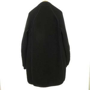 BYBORRE 19AW Pocket Parka ポケット パーカー ノーカラー コート M ブラック 黒