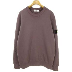 20AW コットン クルーネック ロングスリーブ スウェット シャツ トレーナー トップス L パープル 731563020