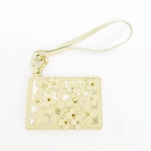 フォラータ パスケース ベージュ 箱付き