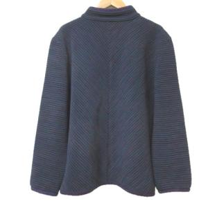 MISSONI DONNA スタンドカラージャケット ブルー