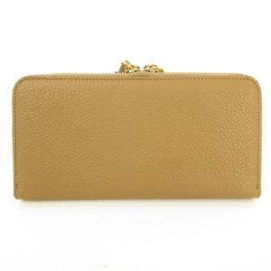 Chloe ALPHABET LONG WALLET  長財布 ラウンドファスナー ライトブラウン