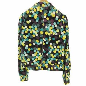 MARC JACOBS ドットプリントジップブルゾン マルチカラー