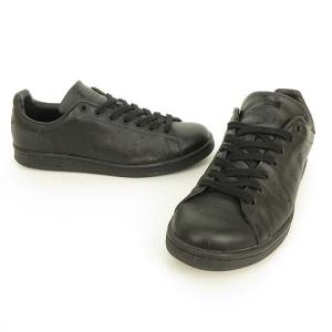 adidas Originals M20327 スタンスミス STAN SMITH BLACK スニーカー 28cm ブラック