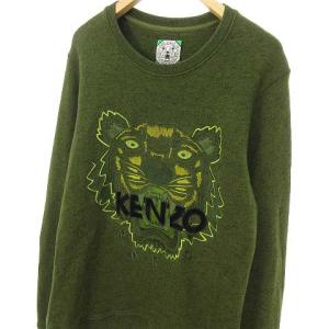 KENZO PARIS TIGER EMBROIDERY CREWNECK SWEATSHIRT タイガー刺繍