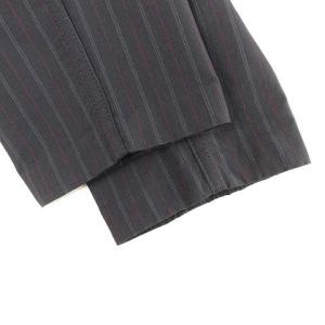 COMME des GARCONS HOMME AD2004 スラックス ストライプ トラウザー ボトムス S ネイビー