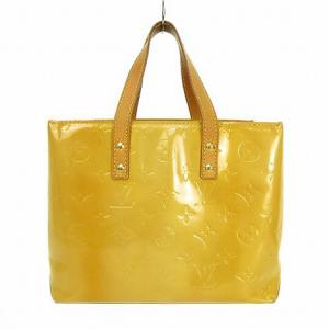 LOUIS VUITTON ヴェルニ リードPM M91144 ハンドバッグ ミニ トート イエロー