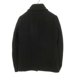 BEAMS ドンキー ジャケット ブルゾン メルトンウール 中綿 L ブラック 黒