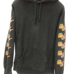 Supreme 13AW Hanu Pullover スウェットパーカー ブラック