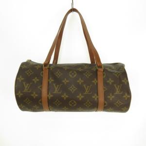 LOUIS VUITTON M51365 モノグラム パピヨン30 GM ハンドバッグ ブラウン