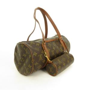 LOUIS VUITTON M51365 モノグラム パピヨン30 GM ハンドバッグ ブラウン