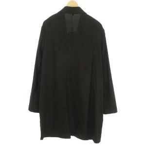 Theory 19SS リネンロング丈ジャケット S ブラック