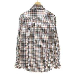 BLACK FLEECE BY Brooks Brothers ボタンダウンチェックシャツ BB00 グレー