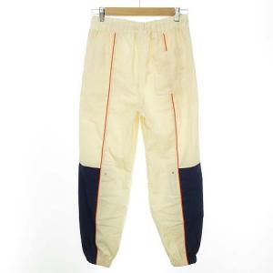 Maison Kitsuné ×ADER ERROR 19SS LINE TRACK PANTS A1 白