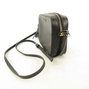 FURLA EMMA ミニショルダーバッグレザー ブラック