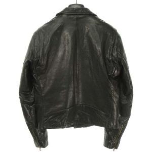 Levi's ダブルライダースジャケット カウレザー M ブラック