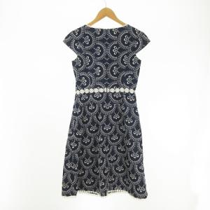 TOCCA ワンピース パンチングレース 0 紺