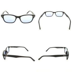 Ray-Ban RB 5345 D 2000 53口18 145 サングラス ブラック ライトブルー