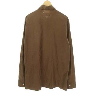 Martin Margiela 10 ボタンダウンシャツ 2 ブラウン
