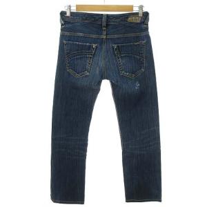 DIESEL SLAMMER デニムパンツ ジーンズ ダメージ加工 27 インディゴ ブルー