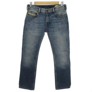 ZATINY デニムパンツ ジーンズ ダメージ加工 28 インディゴ ブルー