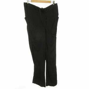 HAIDER ACKERMANN ワンショルダーサルエルパンツ ヴィンテージサテン S 黒