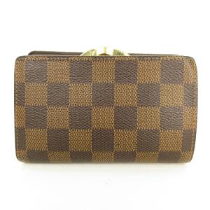 LOUIS VUITTON N61674 ダミエ ポルトフォイユ ヴィエノワ 財布 2つ折り がま口