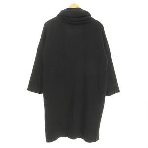 TOMORROWLAND ショールカラーニットロングカーディガン ブラック