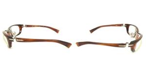 999.9 NP-50 38 レッドデミ メガネ 赤