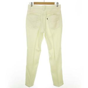 Needles KP197 Slim Jean スタプレ パンツ S 白