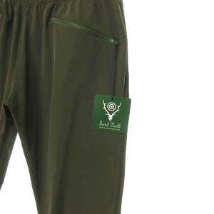 South2 West8 21AW JO840 2P Cycle Pant - N/Pu Taffeta S オリーブ