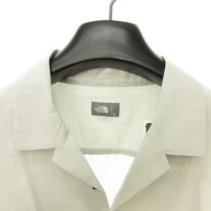 THE NORTH FACE NR22060 ショートスリーブマラパイヒルシャツ XL グレー